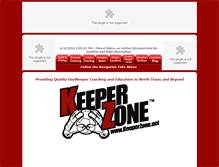 Tablet Screenshot of keeperzone.net